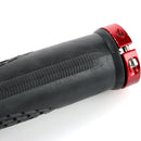 Ergonomic MTB Mountain Bike Handlebar Rubber Grips Cycling Lock-On Ends Newly