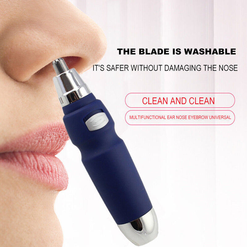 Practical Nose Ear Hair Trimmer Easy Clean Waterproof Ears Face Hair Cutter