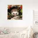 Oil Painting By Numbers Acrylic Handmade Little Hedgehog Digital Picture Deco