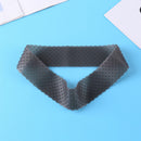 Silicone Transparent Wig Hair Band Grip Anti-Slip Elastic Headband (Black) Newly
