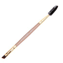 Double Head Eyebrow Brush Comb Eyeshadow Powder Eyeliner Makeup Brush Tool