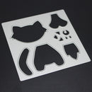 Jigsaw Puzzle Dog DIY Cutting Dies Metal Stencils Embossing Folder Frame-13