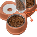 3 in 1 Pet Cat Bowl Large Capacity Stainless Steel Automatic Dry Wet Separati