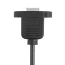Elbow Port USB-B/F, USB-B/M Data Charging Cable for Printer Scanner