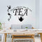Coffee Wall Stickers Kitchen Vinyl Decals English Decor PVC Stickers DIY P4E9