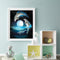Dolphin Oil Paint By Numbers Kit DIY Frameless Drawing Picture for Adults D