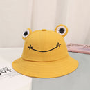 Children Sunhat Frog Bucket Hat Women Plain Adults Outdoor Beach Sunshade C