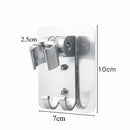 No Punching Holder Stand Shower Head Bracket Bathroom Accessories Storage Rack