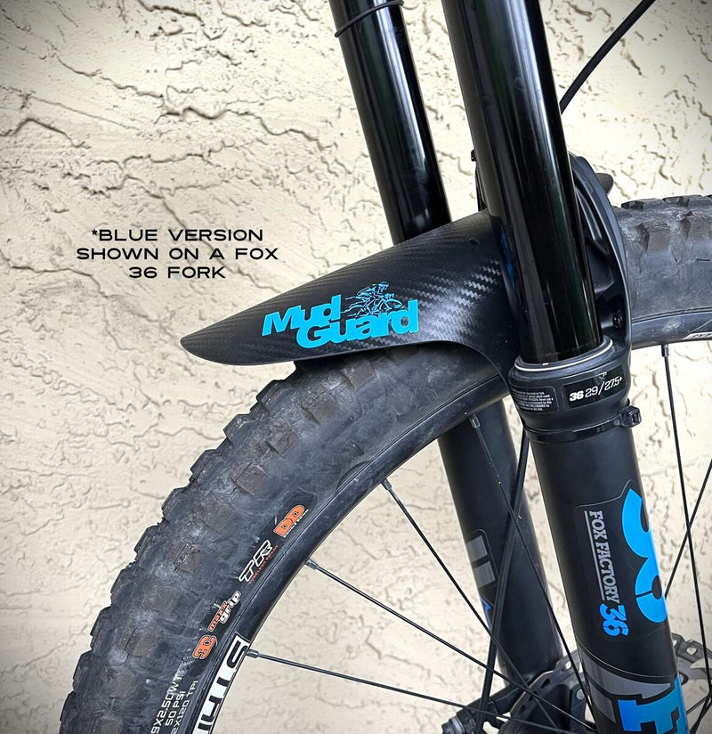 MTB Mudguard Set Mountain Bike Bicycle Fender Front Rear Tire "CARBON PATTERN!"