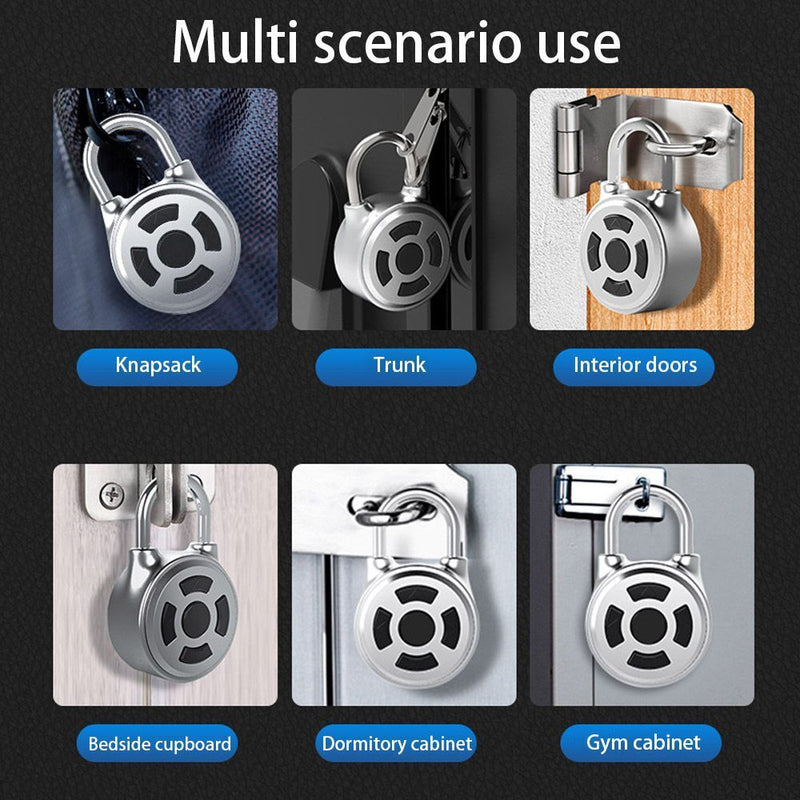 Electronic Intelligent Password Smart Fingerprint Lock Management Small Padlock