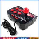 4-in-1 Retro Arcade Game Joystick Station USB Wired TURBO Rocker Controller