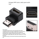 HDMI Male to HDMI Female Adapter Converter Extender 90 ° Angle for PS4