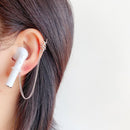 Earphone Holder Anti-Lost Earrings Stainless Steel For AirPods 3 Pro 2 1