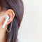 Earphone Holder Anti-Lost Earrings Stainless Steel For AirPods 3 Pro 2 1
