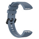 Silicone Watchband Strap w/Buckle for Huawei Band 4 Pro TER-B29S (Cyan) Newly