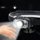 LED Light Fishing Running Light Induction Headlight Smart Sensor Head Torch