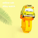 #A W1201 2 in 1 1/62 Mini Cartoon Car Analog Electronic Watch Wrist Racing Pull