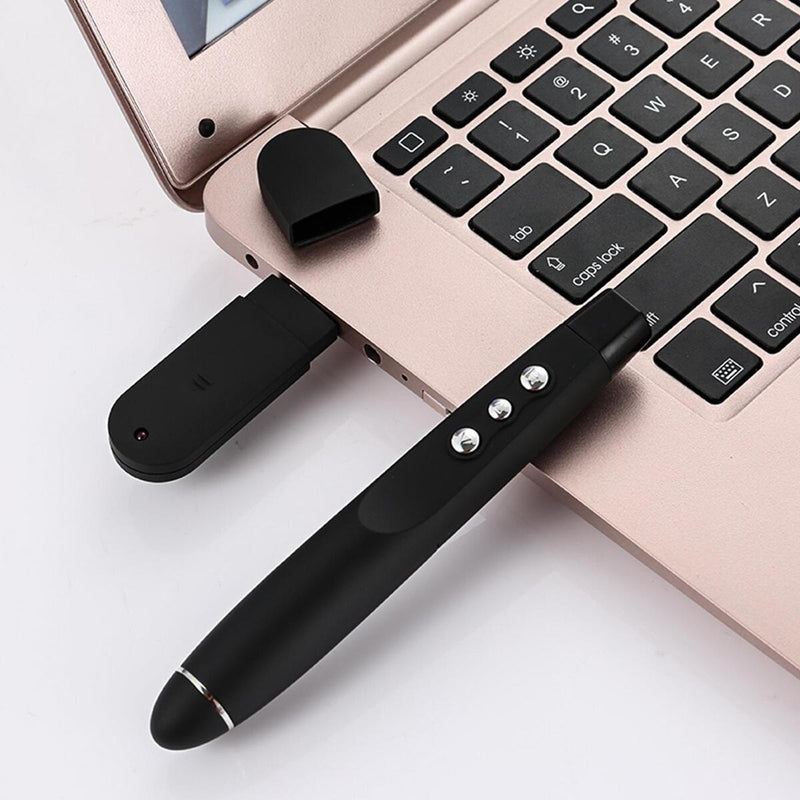 Wireless USB Presenter Powerpoint Clicker Presentation Remote Control Pen PPT U`