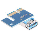6pin PCI-E1X to 16X Extender Graphics Riser Card Adapter Cable for BTC Miner