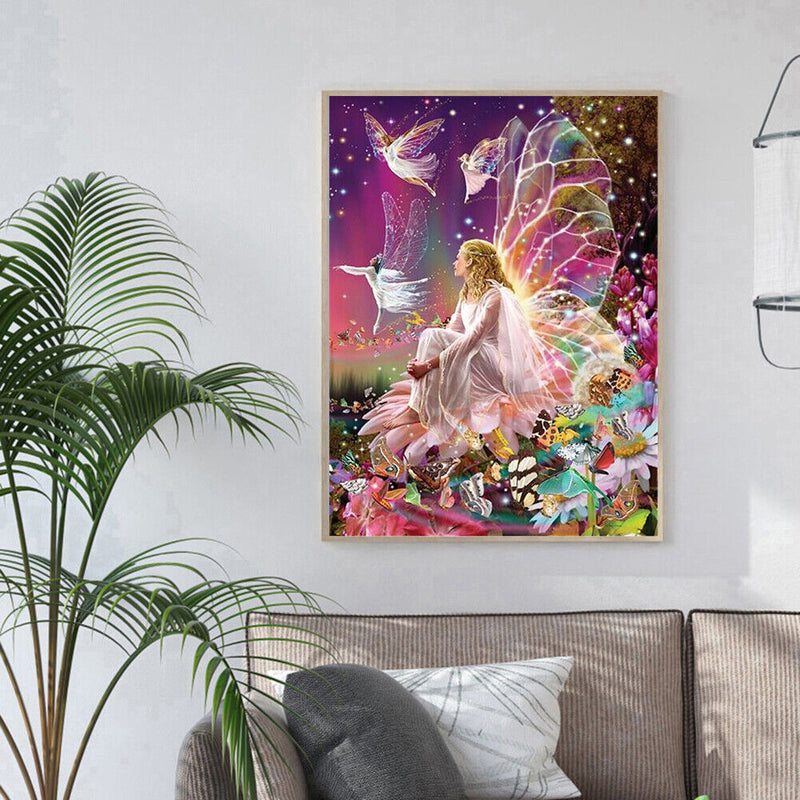 5D Diamond Painting DIY Angel Full Round Drill Mosaic Craft Home Decoration Gift