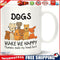 Ceramic Water Cup with Handle DIY Customized Coffee Mug Home Juice Milk Mug