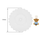 Multi-functional Silicone Dust-proof Bowl Cover Leak-proof Cup Lid (White)
