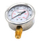 Stainless Steel Hydraulic Fluid Pressure Gauge Tester Meter 0-3500PSI US Thread