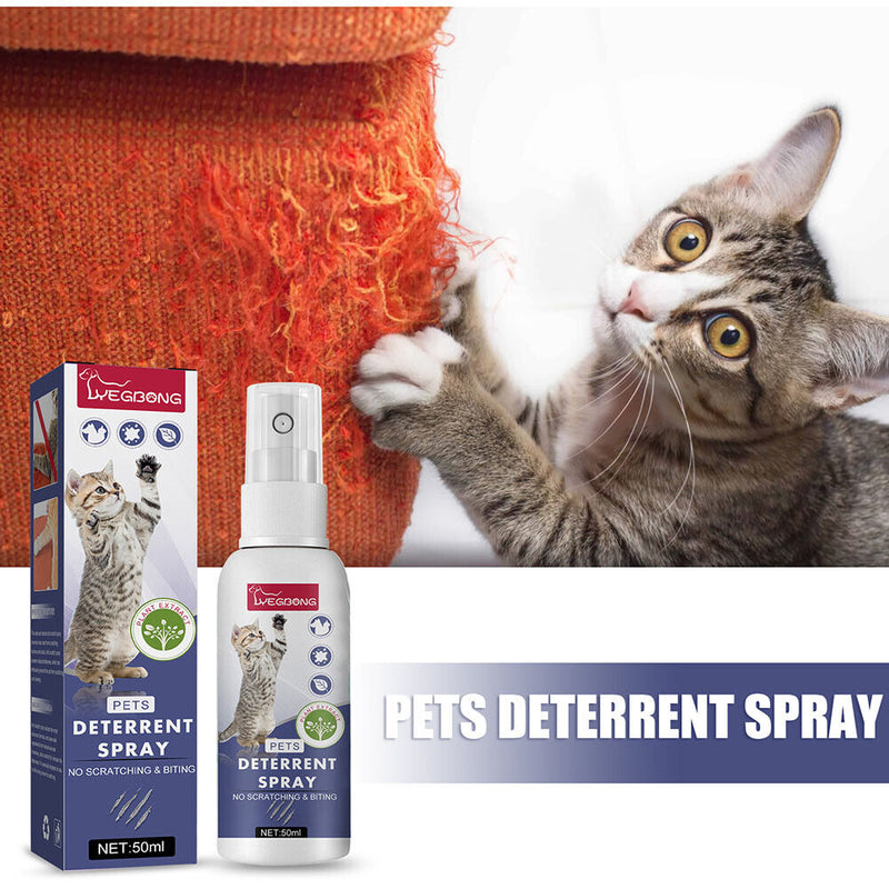 50ml Cat Spray Cats Anti Scratch Furniture Sofa Couch Protector Pet Products