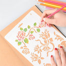 Paper Card Layering Stencils Embossing Template Wall Painting Scrapbooking