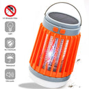 Solar Anti Insect Repeller Lamp Bug Waterproof Outdoor USB Light (Orange) Newly