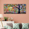 Color Tree Oil Paint By Numbers DIY Handpainted on Canvas Wall Picture Unfr