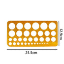 Ruler For Drawing Circle Painting Ruler Draw A Circle Template Ruler Ruler