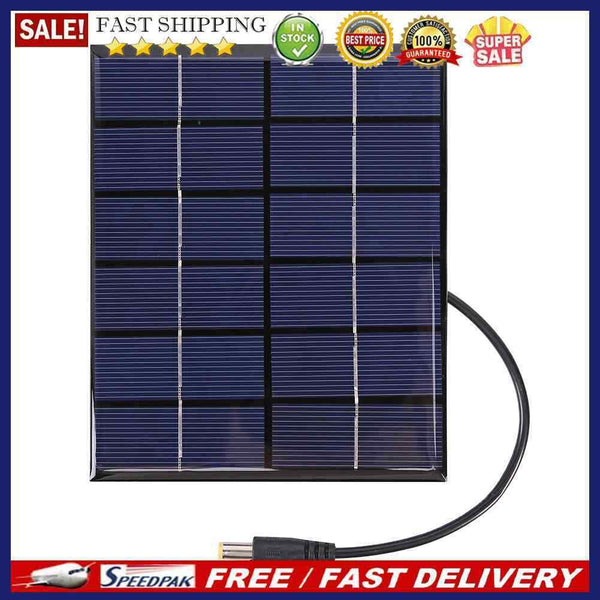 Solar Panel Polysilicon Portable Outdoor Travel Solar Charger for Solar Light