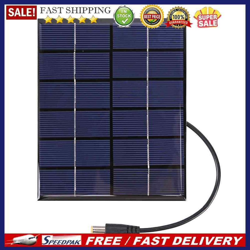 Solar Panel Polysilicon Portable Outdoor Travel Solar Charger for Solar Light