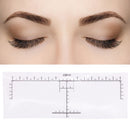 Practical Permanent Makeup Eyebrow Skin Ruler Paste Tattoo Measuring Tools