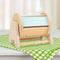 Montessori Wooden Spinning Drum Sensory Educational Toys Rotating Gift for Baby