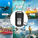 Waterproof Dry Bag Pack Sack Swimming Kayaking River Trekking (5L Black) Newly