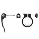 31.8mm Seatpost Clamp Quick Release MTB Bike Seat Post Tube Clip (Black) Newly