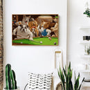 DIY Acrylic Digital Dogs Cartoon Hand Painted Artwork Painting By Numbers Kit