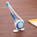 Elastic Rope Ballpoint Pen Fixed Desktop Pen School Office Stationery(Blue)