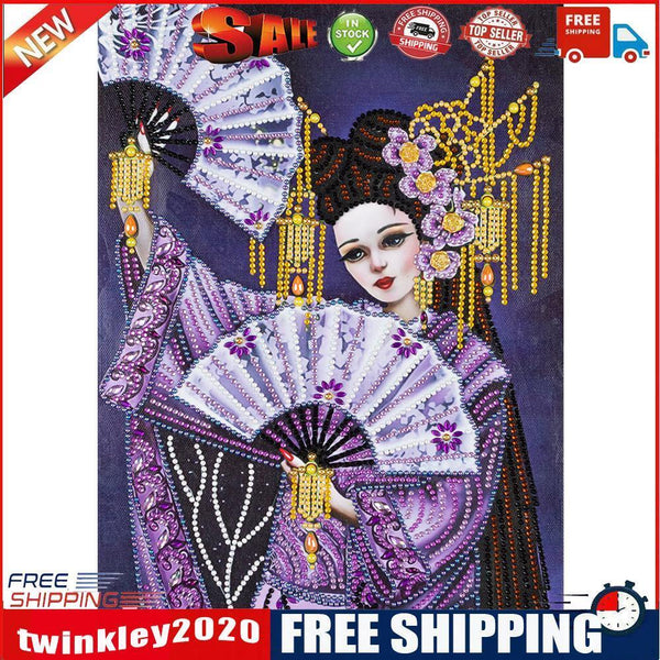5D DIY Part Special Drill Diamond Painting Ancient Style Beauty Drawing Kit
