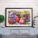 5D Diamond Painting Birds and Flowers Full Square Drill DIY Mosaic Rhinestone