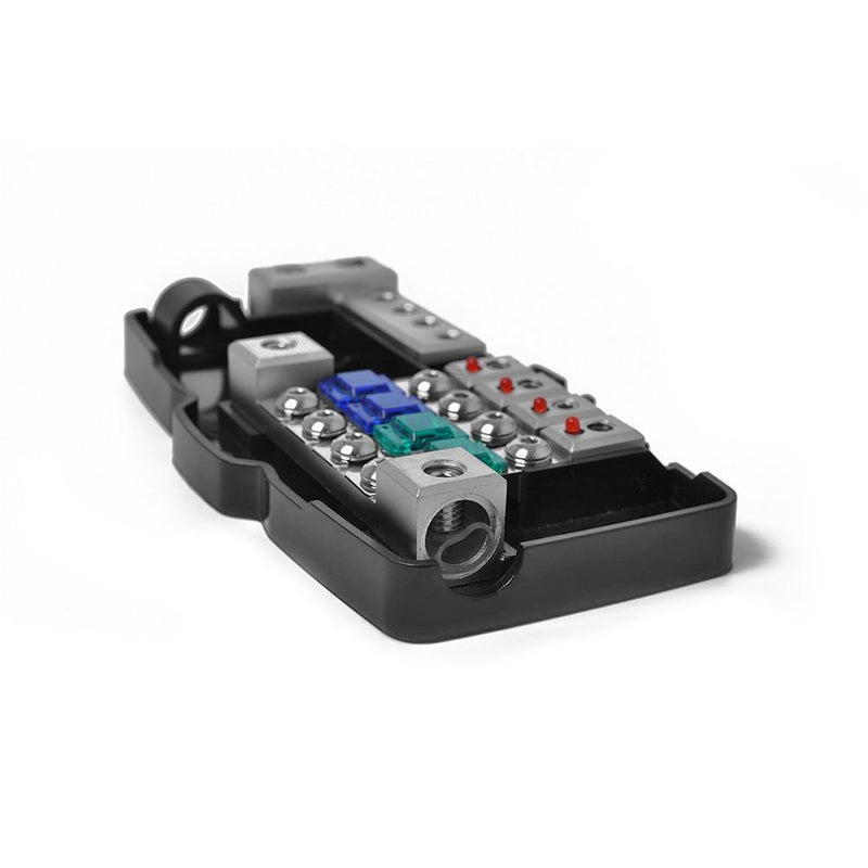 Everpert Car Stereo Fuse Holder/Distributor, 4-Way Fuse Box