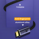 USB2.0 PD3.1 Type-C Male Charging Cable 10Gbps for Mobile Phone/Laptop/Tablet
