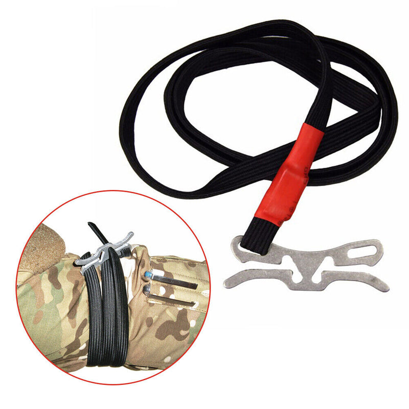 Outdoor EDC Emergency Survival Tourniquet First Aid Rope One-hand Operation