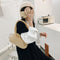 Animal Pattern Underarm Bag Women Mini Plush Shoulder Handbags Purse (3)