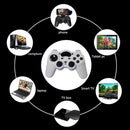 2.4G Wireless Gaming Controller USB Receiver Joystick (No stand White) Newly