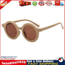 Summer Kids Girl Boy Sunglasses Children Round Sun Glasses UV400 (Brown) Newly