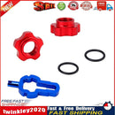 VXM 2pcs/Set MTB Bike Schrader Presta Valve Wheel Converter Nut Rim (Red) Newly
