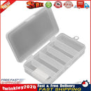 5 Compartments Large Size Fishing Tackle Box Storage Bait Lure Container Newly